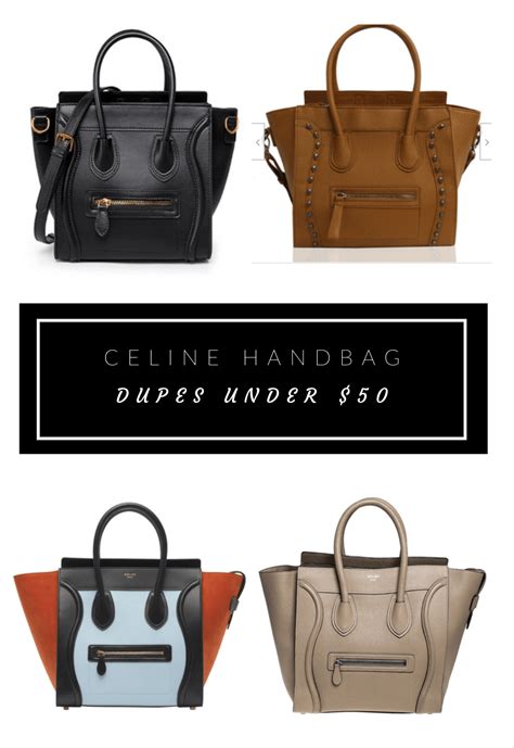 celine clear bag replica|affordable handbags Celine look alike.